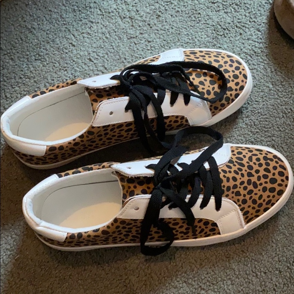 Forever 21 Leopard Sneakers